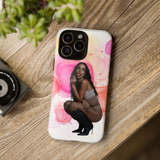 Tough Cases, Anitta Pink iPhone Cover, Protective Phone Case, Strong Shell, Shockproof Shield, Cool Accessories