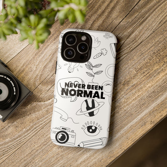 Tough Cases, Unique iPhone Protective Cover, Cool Phone Accessories, Nonconformist Cell Phone Shell, Edgy Mobile Device Case
