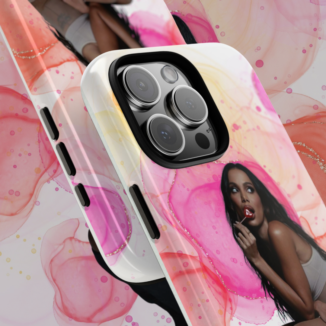 Tough Cases, Anitta Pink iPhone Cover, Protective Phone Case, Strong Shell, Shockproof Shield, Cool Accessories