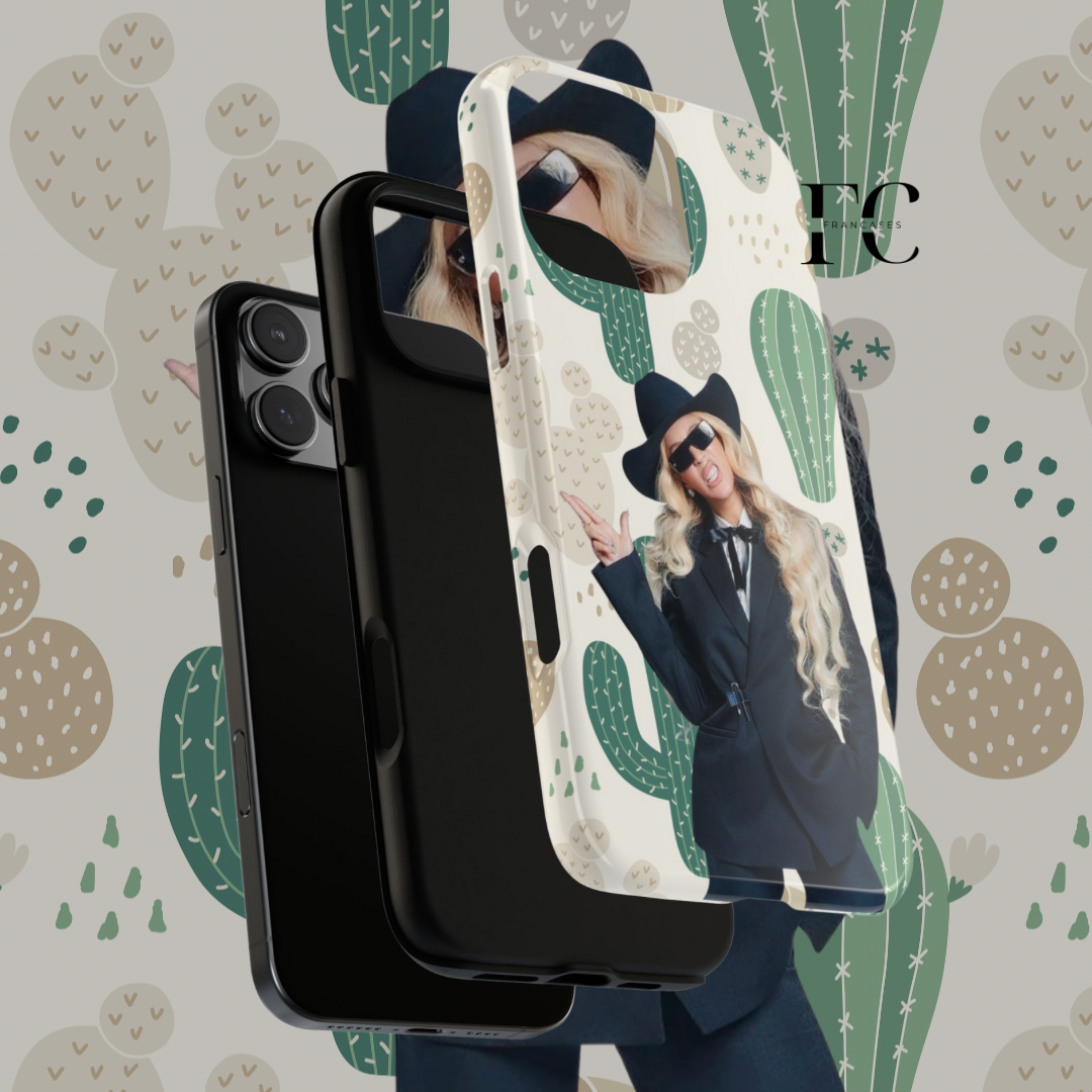 Phone Case, Beyonce Tough Protective Cover - Durable Slim Shell, Shockproof Phone Accessories, Unique Gift - iPhone Case, Hip Hop Pop