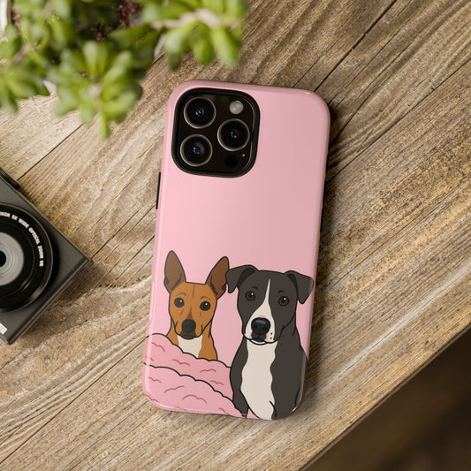 Dogs Tough Cases, Protective Phone Cover, Pet Lover Gift, Animal Print Accessories, Dog Mom Dad Present