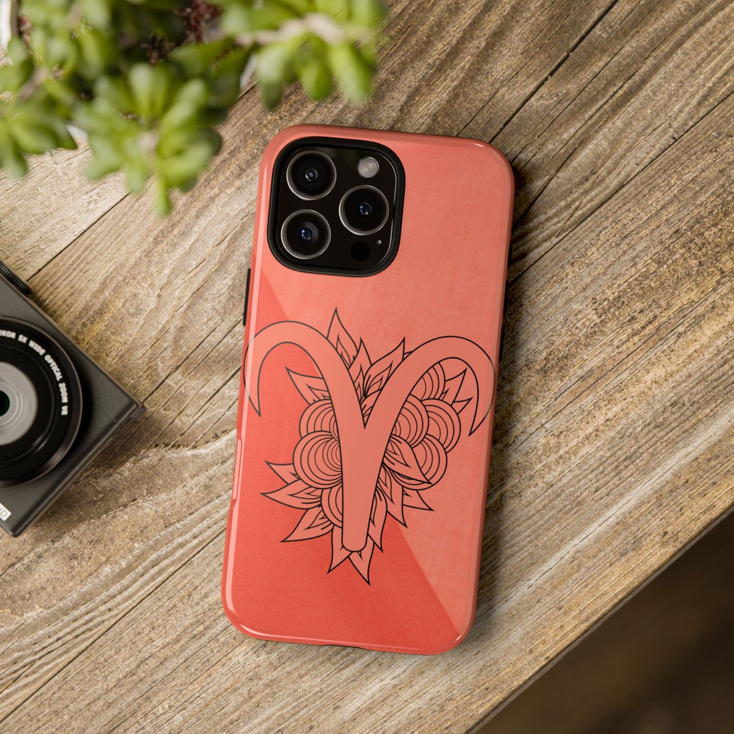 Zodiac Tough Cases, Aries Sign iPhone Case, Protective Phone Cover, Zodiac Gift, Astrology Accessories, Tough Phone Skin