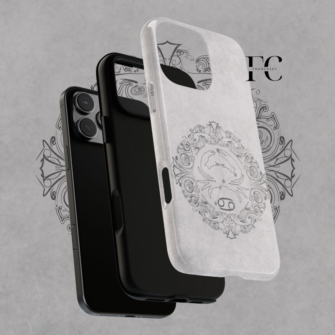 Zodiac Cancer Tough Case - Astrology iPhone Cover, Protective Phone Shell, Horoscope Sign Gift, Personalized Phone Accessories, Zodiac