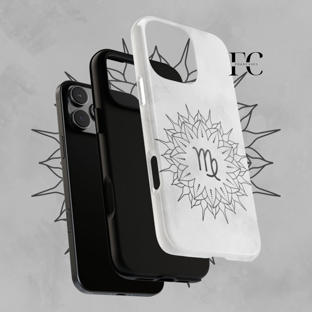 Zodiac Tough Cases, Virgo Sign iPhone Case, Astrology Phone Cover, Horoscope Protective Shell, September Birthday Gift