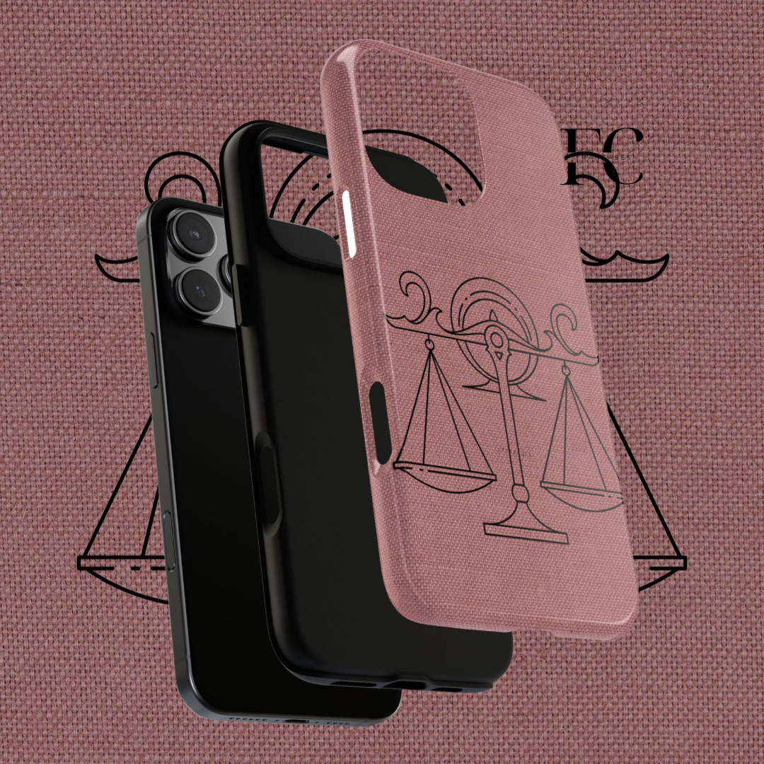 Zodiac Tough Cases, Libra iPhone Cover, Protective Phone Case, Astrology Gift, Horoscope Accessory