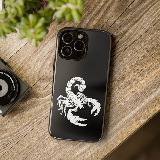 Zodiac iPhone Case, Scorpio Sign Tough Phone Cover, Astrology Gift, Horoscope Accessories, Protective Smartphone Shell