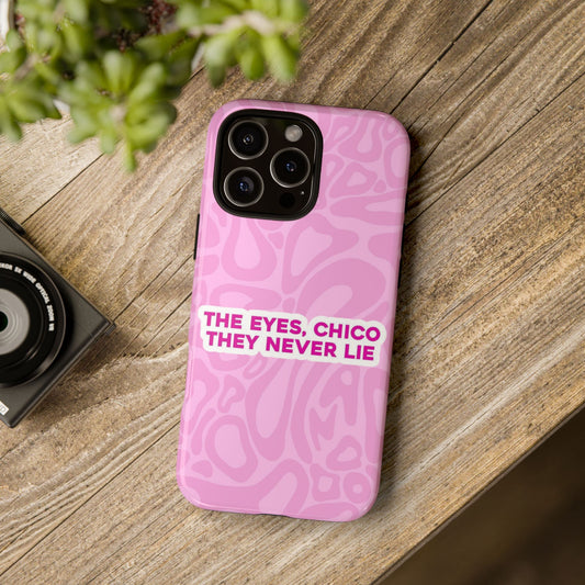 iPhone Case, Eyes Chico Pink Phone Cover, Tough Protective Case, Unique Gift, Phone Accessories