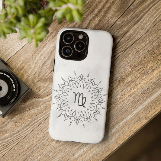 Zodiac Tough Cases, Virgo Sign iPhone Case, Astrology Phone Cover, Horoscope Protective Shell, September Birthday Gift